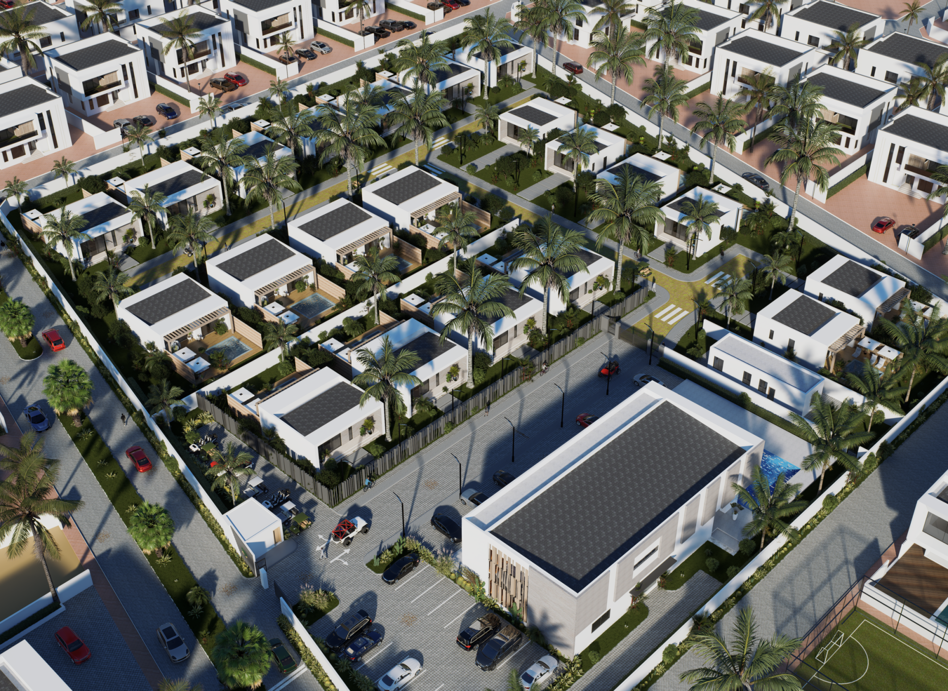 Alafia Resort Aerial View